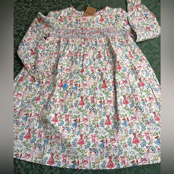 Mini Boden | Dresses | Nwt 1 12 Mini Boden Smocked Nutcracker Ballerina Dress  Christmas Thanksgiving | Poshmark
